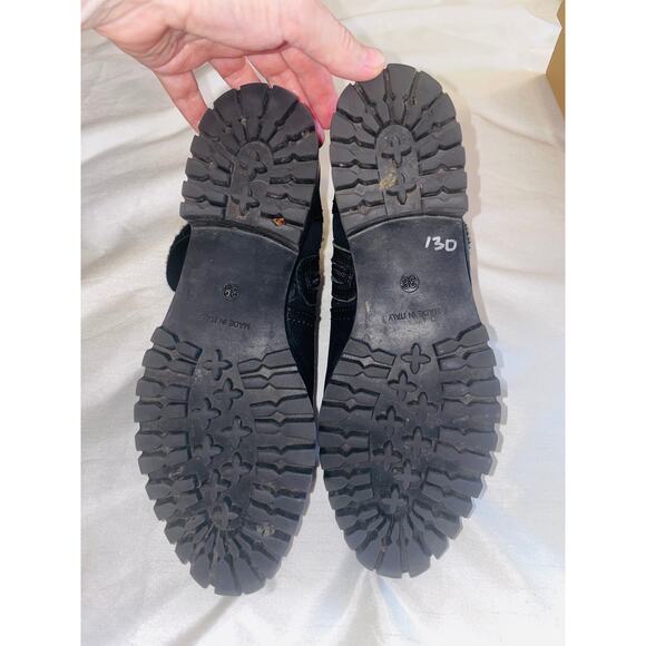 Napoleoni Leather Boots w/ Shearling - Women's Size 38 - Handcrafted in Italy - Picture 6 of 12